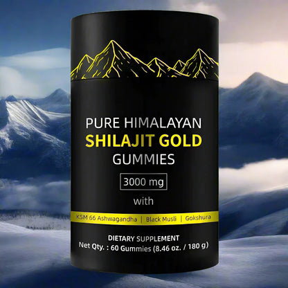 Forttuna™ - Pure Himalayan Shilajit Gold Gummies (Buy 1 get 1 Free)