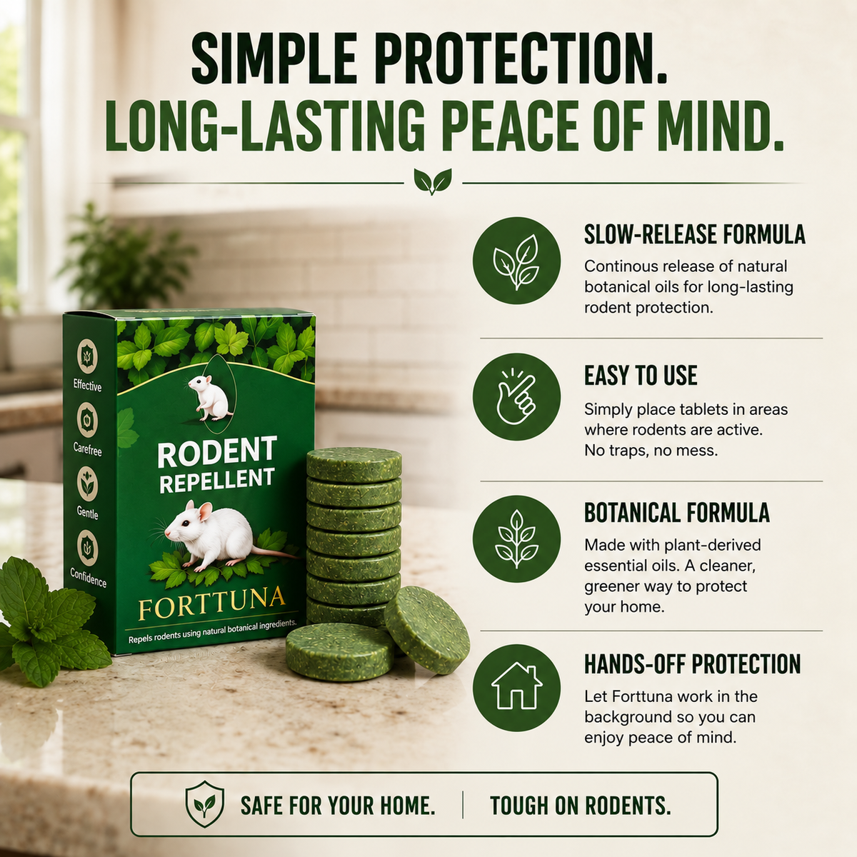Forttuna™ Rodent Repellent Tablets